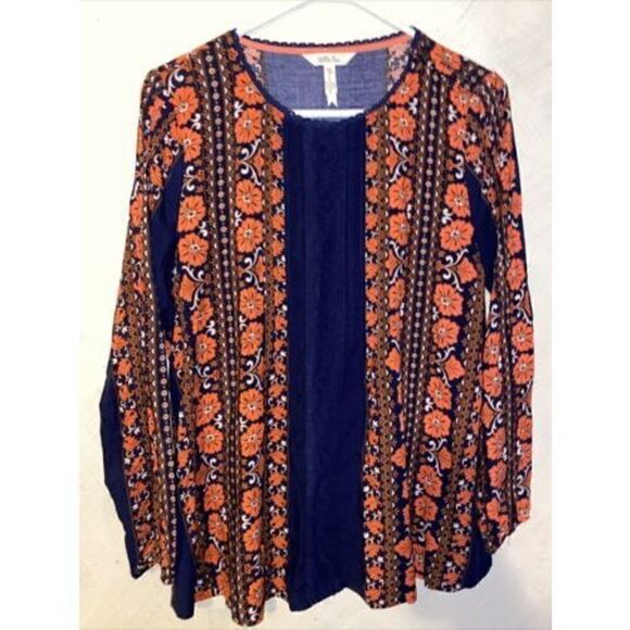 Matilda Jane Women’s Blouse -Size M Pretty!- - Picture 3 of 6